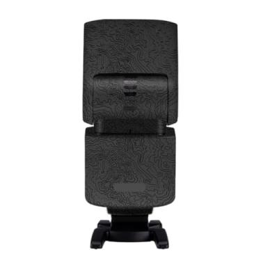 Imagem de Película protetora de vinil para câmera Sony HVL-F46RM Flash Strobe Skin Vinyl Wrap Protector Coat Acessórios de fotografia HVL-F46RM (contorno preto)