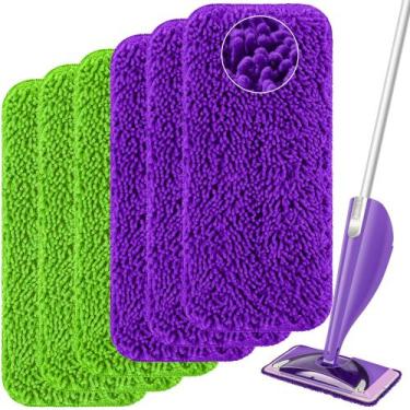 Imagem de Esfregões reutilizáveis Aifacay compatíveis com Swiffer Wet Jet Mop