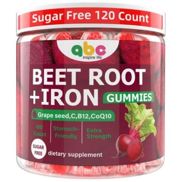 Imagem de Suplementos Gomas de raiz de beterraba NEWOLITE 3000 mg com vitamina C