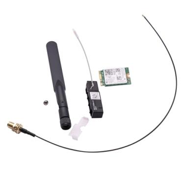 Imagem de BestParts Kit de substituição para cartão de cabo WiFi de antena para Lenovo ThinkCentre M720Q M920Q M920X P330 M910X M710 M75Q-1 P320 TINY5 3165NGW