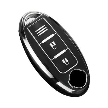 Imagem de Nissan Qashqai X-Trail Juke Kicks Pathfinder TPU Carcaça De Chave Remo