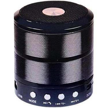 Imagem de Mini Caixa De Som Speaker Com Bluetooth E Entrada Usb Speaker Ws-887 P