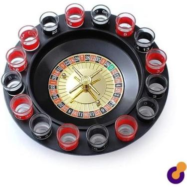 Imagem de Jogo Roleta com Copos, Colorido Shot Drink - MARKELK