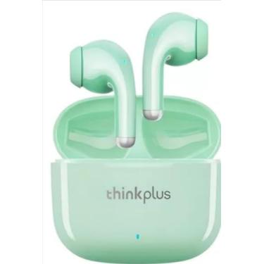 Imagem de Fones de Ouvido Bluetooth 5.1 LP40 Pro – 20h de Bateria, Microfone Integrado, Resistente à Água, com Gancho para Esportes e Chamadas (Verde)