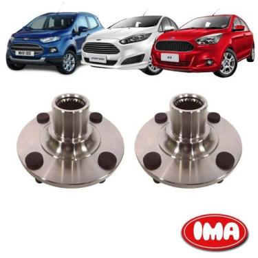 Imagem de Par Cubo Da Roda Dianteira - Ecosport 2013 A 2015 / Fiesta 2011 A 2016