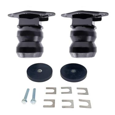 Imagem de Kit de mola auxiliar de ar traseiro adequado para Ford F-350 Super Duty 2WD 4WDSES 2017-2025, kit de mola auxiliar de ar traseiro substitui FR350SDJ, sistema de melhoria de suspensão Bump Stop