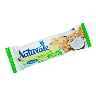 Imagem de Kit c/ 6 Barra De Cereal Coco E Aveia Light Naturale - 25g