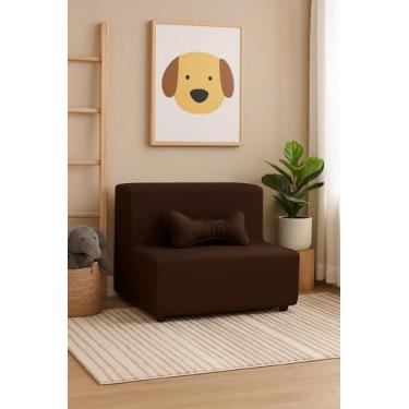 Imagem de Escada Escadinha Pet 2 Degraus Gato e Cachorro Ideal Sofá, Cama Espuma