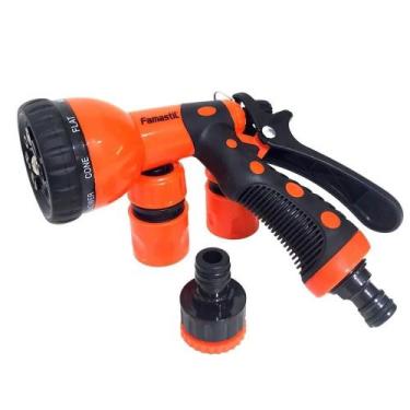 Imagem de Kit P/ Jardim Com Ducha Famastil 8 Funções C/ Engate Rápido