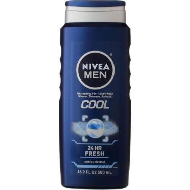 Imagem de Sabonete líquido NIVEA MEN Cool 500 ml (pacote econômico de 2)