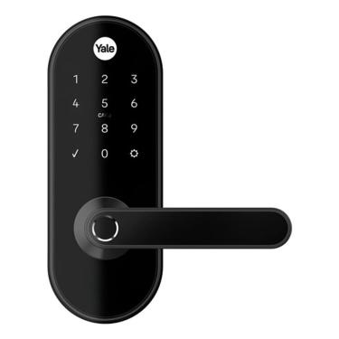 Imagem de Fechadura Digital Embutir Senha Biometria Prova De Agua Yale