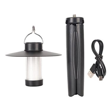 Imagem de Lanterna de 3 modos de luz portátil à prova d'água lanterna para barraca operada por bateria, lanterna de acampamento LED para caminhadas ao ar livre, pesca, furacão, emergência, colete de sobrevivência