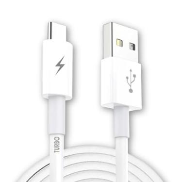 Imagem de Cabo Tipo-C USB Turbo Carregamento Ultra Rápido, Cabo de Dados, Reforçado