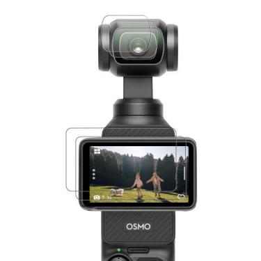 Imagem de Protetor de tela e protetor de lente para DJI Osmo Pocket 3 - CYNOVA