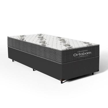 Imagem de Cama Box com Colchão de Espuma D33 Ortobom Airtech 100 Solteiro 88cm