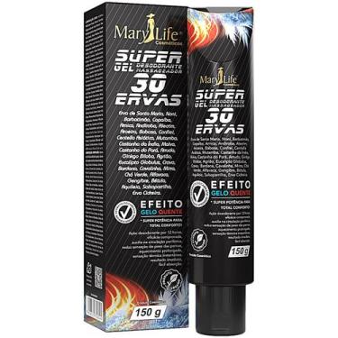 Imagem de Pomada de Massagem Super Gel 30 Ervas Mary Life - 150g - Bio Instinto