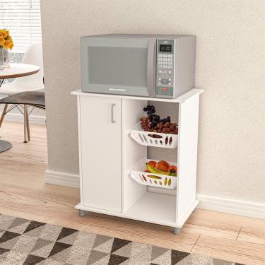 Imagem de Fruteira Cuiabá 1 Porta Branco Politorno Móveis