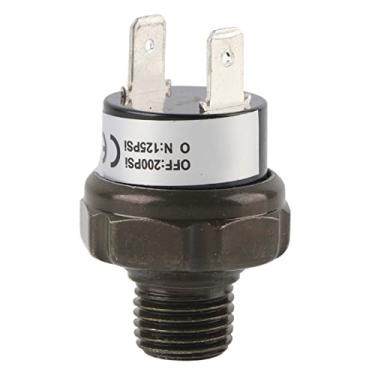 Imagem de Compressor de Ar Automático Universal para Carro, Válvula de Interruptor de Pressão Automática de 12V para Interruptor Com Roscas Finais NPT de 1/4, Interruptor de Pressão de