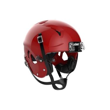 Imagem de Schutt Capacete de futebol juvenil Sports Vengeance A11, máscara facial não incluída, escarlate, médio