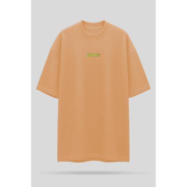 Imagem de Camiseta Oversized Shatark Pac Man - Areia-Masculino