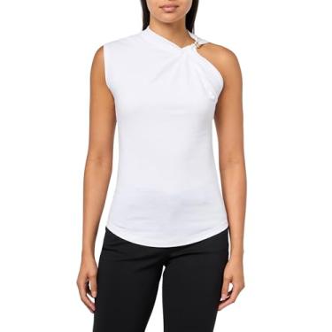 Imagem de Derek Lam 10 Crosby Clássicos modernos femininos, Branco, M