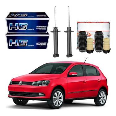 Imagem de Kit Amortecedor Traseiro Gol G6 1.0 1.6 2014 A 2016 - Nakata