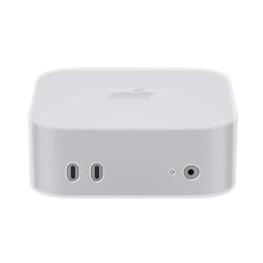 Imagem de Capa para Mac Mini M4 / M4 Pro 2024, capa protetora de silicone macio compatível com Mac Mini M4 / M4 Pro 2024, à prova de choque, à prova de poeira, à prova d'água, antiarranhões (branca)