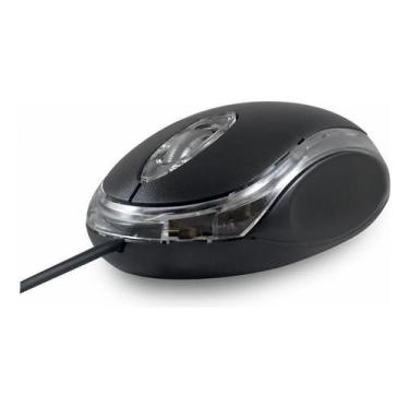 Imagem de Mouse Optico com Fio para PC Celular 2000 dpi Alta Sensibilidade - NoB