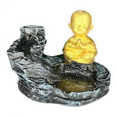 Imagem de Incensário Cascata Om Lakshmi Gaya Resina- Escolha O Modelo