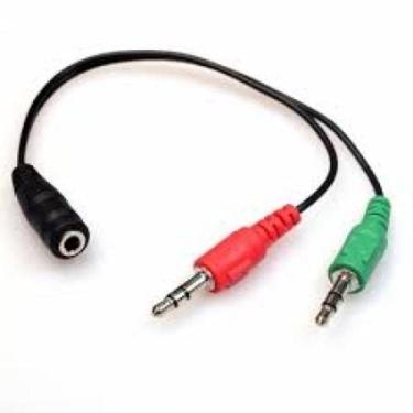 Imagem de Cabo Adaptador De Fone 2 Entradas 1 Saida