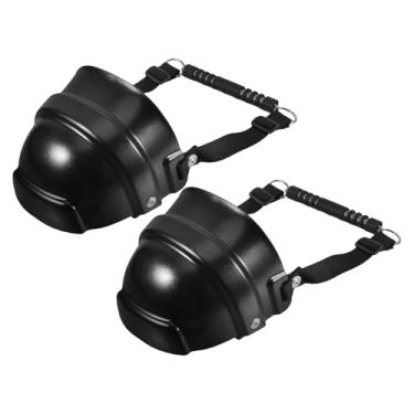 Imagem de Capa protetora de bico de sapato: 1 par de protetores de dedo de segurança de plástico com alças ajustáveis, tamanho universal para homens e mulheres para botas de trabalho calçados de segurança