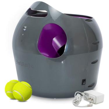 Imagem de Lançador de Bolas de Tênis para Cães com Sensor de Movimento, PETSAFE ZTY00 15968, Cinza