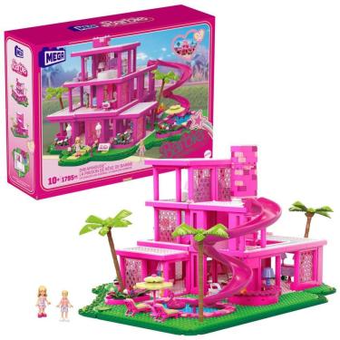 Imagem de Réplica DreamHouse com 1795 Peças para Construção, Inclui Barbie, Ken e Acessórios para Colecionadores, Barbie