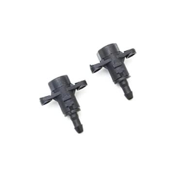 Imagem de SCurti Bocais de lavagem de para-brisa para K/ia Rio 2011-2016 Bocal de lavadora de limpador de para-brisa dianteiro de carro, 2 peças de carro