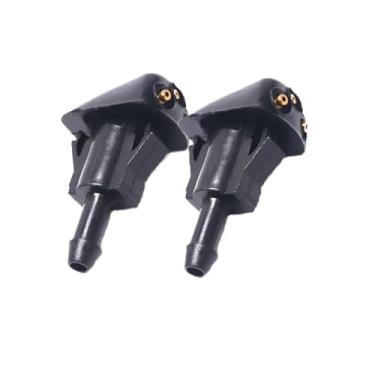 Imagem de SCurti Bocais de lavagem de para-brisa para Hy/undai Elantra 1999-2004 Bocal de lavadora de limpador de para-brisa dianteiro de carro, bocal de pulverização, 2 peças de carro