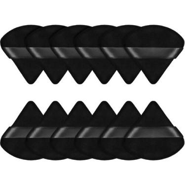 Imagem de Powder Puff Maitys Triangle 12 peças para pó solto