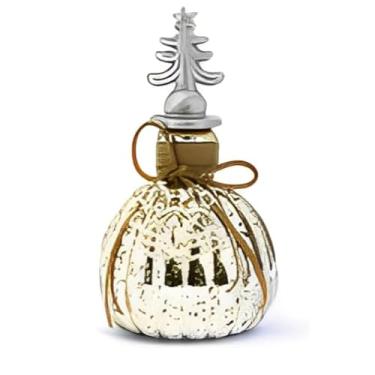 Imagem de Natal Decoração Casa, 9,5 X 15,5cm, Dispenser Porta Sabonete Liquido Vidro Envelhecido Gomos(Dourado)