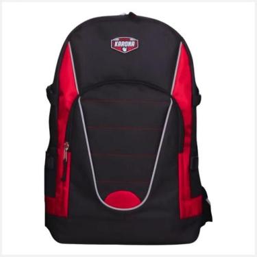 Imagem de Mochila Grande Motoqueiro Camping Karona KAR5031M Vermelho