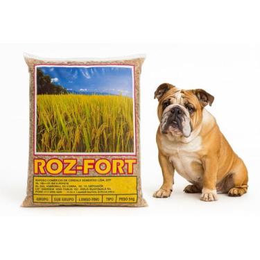 Imagem de Arroz ROZ-FORT 5kg Tipo Longo Fino Parboilizado Premium - mimos pet