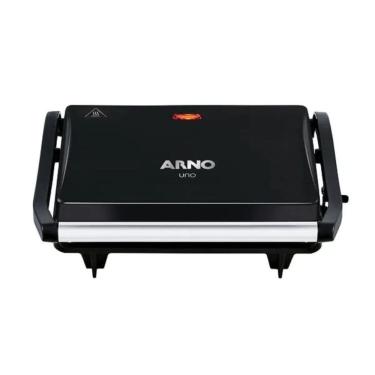 Imagem de Grill Panini 127V Preto Arno Compacto Sw3318B2