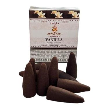 Imagem de Incenso Cone Cascata Goloka Back Flow - Selecione O Aroma