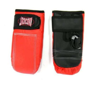 Imagem de Luva Para Bater Saco Guri Knockout - Vermelho