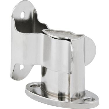 Imagem de Fixador de porta metálico niquelado para piso - Vonder