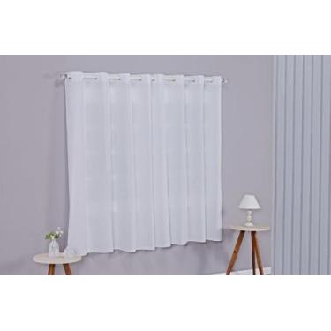 Imagem de Cortina Quarto Infantil e Bebê Algodão Com Barrado Estampado Decorativ