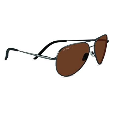 Imagem de Serengeti Óculos de sol Carrara 8297 brilhante Gunmetal, lentes polarizadas