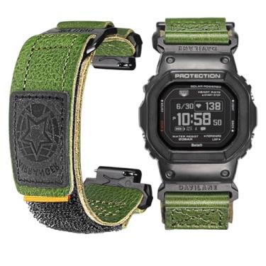Imagem de Pulseira de relógio Casio masculina G-Shock GA-100/110/120/135/140/150/200/2100/2110, GB-5600, GBA-400, GW-M5610, pulseira Casio de couro de 16 mm