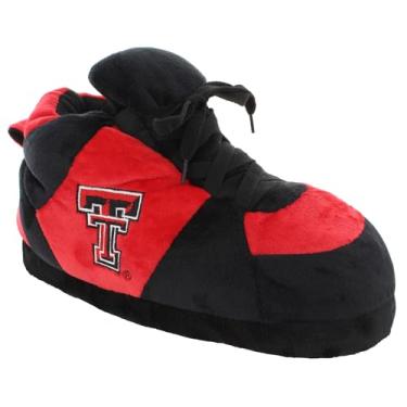 Imagem de Comfy Feet Pantufas de tênis originais, Texas Tech Red Raiders, 4-5 Women/3-4 Men