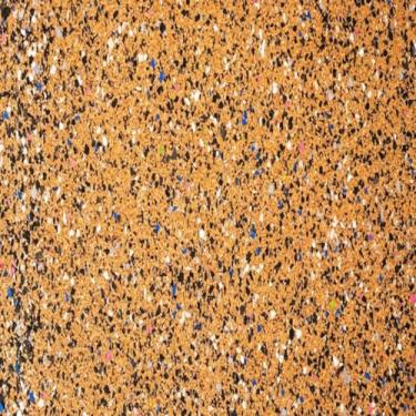 Imagem de Quadro Decorativo Texture Cork Backing para Piso Laminado e Ambientes Modernos 40x40cm