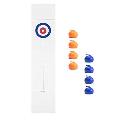 Imagem de Jogo de Curling de Mesa Com 8 Pedras de Discos Para Adultos E Família, Jogo de Tabuleiro de Curling, Presente