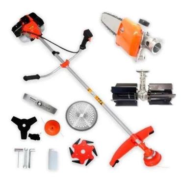 Imagem de Roçadeira Gasolina 7 Em 1 Laminas +Enxada Rotativa +Motopoda